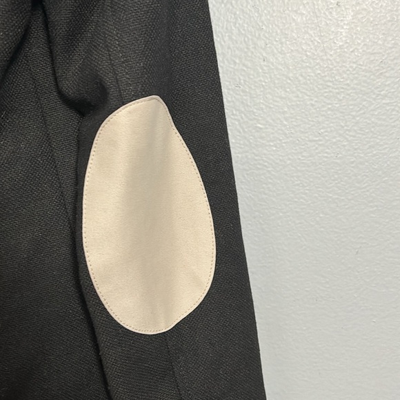 Banana Republic Hac-king Jacket Blazer Black size 0 wool polyester mix- EUC - Picture 9 of 15